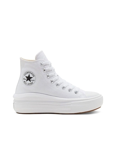 Converse Chuck Taylor All Star Move Platform Kadın Günlük Spor Ayakkabı Beyaz
