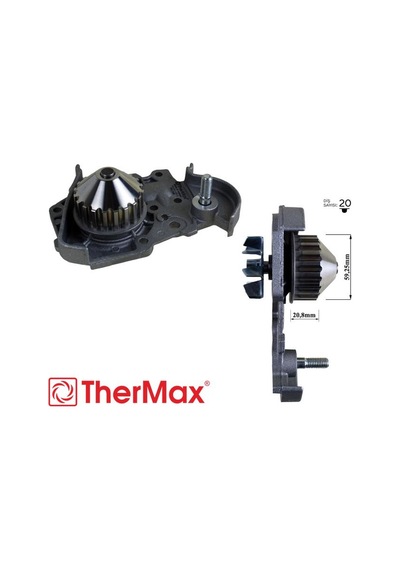 THERMAX T01.125 THERMAX DEVİRDAİM (SAÇ PERVANE) MGN-R19 1.6 ENJ C