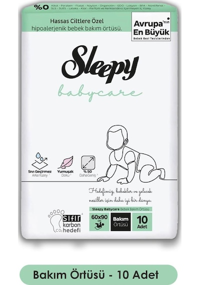 5 Al 4 Öde Sleepy Babycare Bebek Bakım Örtüsü 10'lu Ve Rosie Pamuk Hediye Diğer