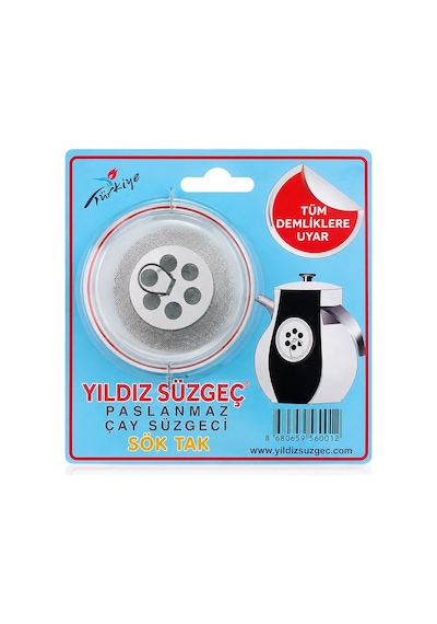 Yıldız Sök Tak Çay Süzgeci- 50'li Paket Diğer