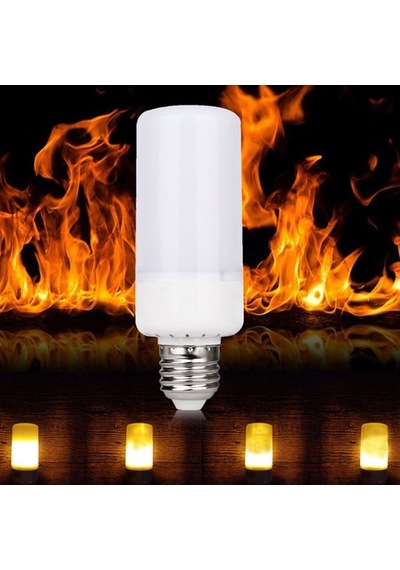 Dekoratif Alev Efektli 3 Modlu Led Ampül