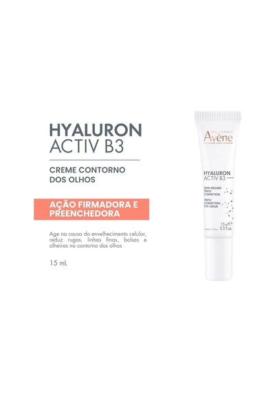 Tr Eau Thermale Avene Hyaluron Activ B3 Hyaluronik Asit Ve Niasinamid Göz Çevresi Kremi Aydınlatıcı Etkili 15 Ml