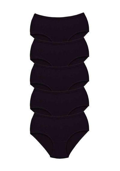 5 Adet Tutku Kadın Yüksek Bel Bato Kalın Lastik Külot Siyah Beden: 2xl Standart 5 Adet Tutku Kadın Yüksek Bel Bato Kalın Lastik Külot Siyah Beden: 2xl Standart