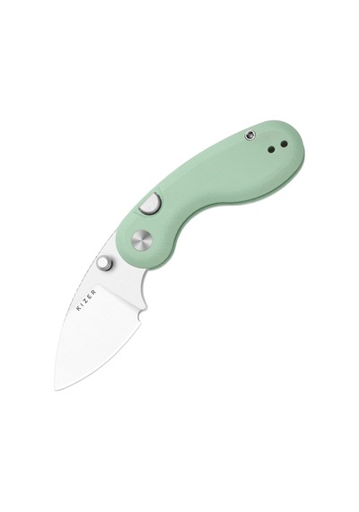 Kizer Microbe Kizer Button Liner Lock 14c28n G10 Kizerv 2742a4 Kamp Çakısı Kum