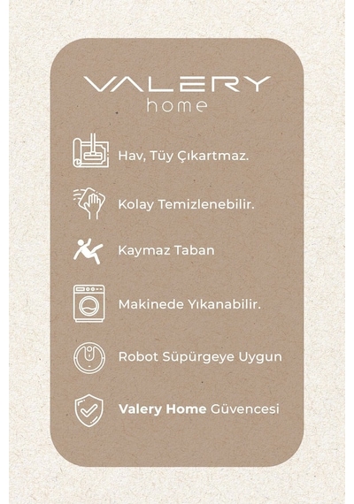 Valeryhome Vl Comfort Peluş Halı Beyaz Düz Saçaklı Beyaz Yuvarlak