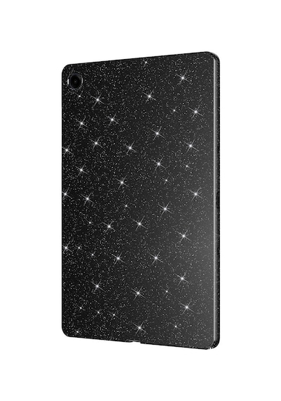 Galaxy Tab S9 Fe Simli Parlak Görünümlü Uyumlu Zore Tablet Koton Kılıf-derin Mor