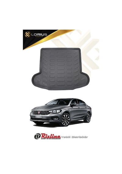 Rizline Fiat Egea Sedan 2015 Sonrası 3D Bagaj Havuzu