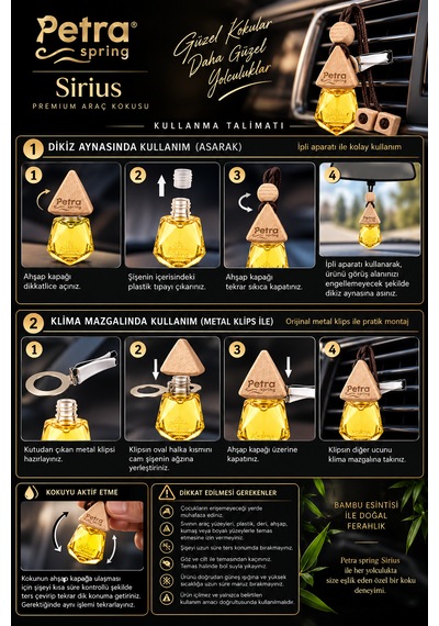 Elmas Serisi Sirius 8 Ml Premium Araç Kokusu Bambu İstanbul Parfüm Bazlı Esans Aynaya Asılabilir & Klima Mazgalına Klipsli , Oto Kokusu, Araç Kkokusu, Klima Kokusu Araç Ortam Kokusu Elmas Serisi Sirius 8 Ml Premium Araç Kokusu Bambu İstanbul Parfüm Bazlı Esans Aynaya Asılabilir & Klima Mazgalına Klipsli , Oto Kokusu, Araç Kkokusu, Klima Kokusu Araç Ortam Kokusu