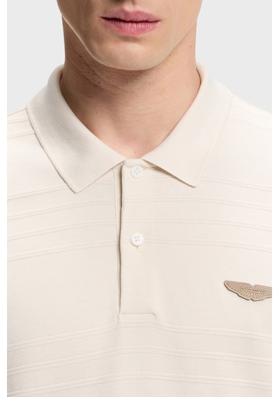 Boss Pamuklu Regular Fit Logolu Kısa Kollu Düğmeli Polo Erkek Polo 50556174 118 Bej