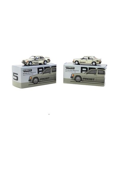 Tarmac Works Mercedes-benz 190 E 2.3-16 Race Of Champion 1984 5 1/64 Model Araba