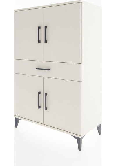 Hyperion Dolap 3 Raflı Tek Çekmeceli 4 Kapaklı 88x44x134 Ayta... Aytaşı
