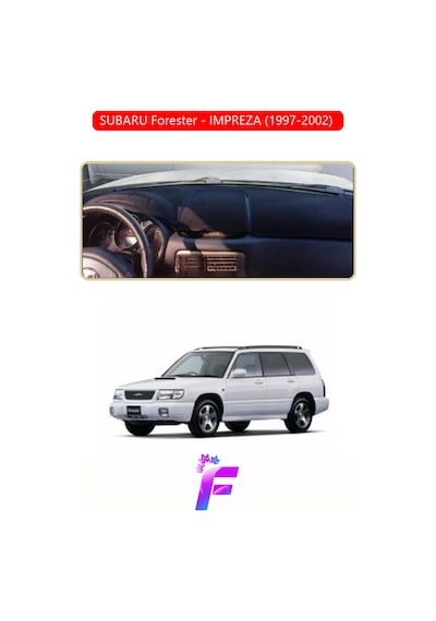 Subaru Forester / Impreza 1997-2002 Uyumlu Torpido Örtüsü Yansıma Önleyici Tam Koruma K39