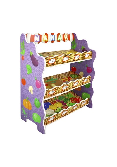 Ahşap Mini Manav Köşesi