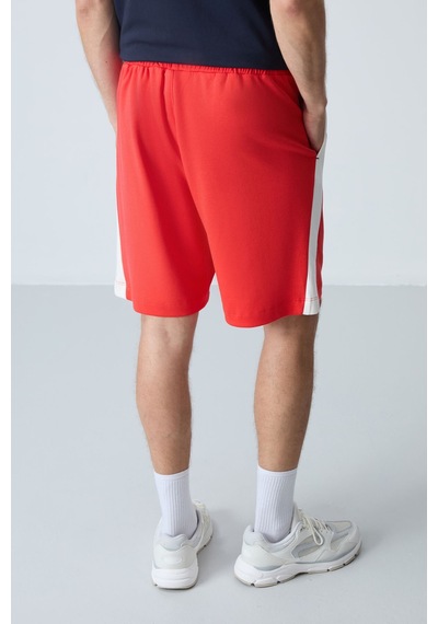Air Jones Tommy Life Fiesta Pamuklu Kalın Yumuşak Dokulu Standart Fit Basic Erkek Şort - 81280 Kırmızı Air Jones Tommy Life Fiesta Pamuklu Kalın Yumuşak Dokulu Standart Fit Basic Erkek Şort - 81280 Kırmızı