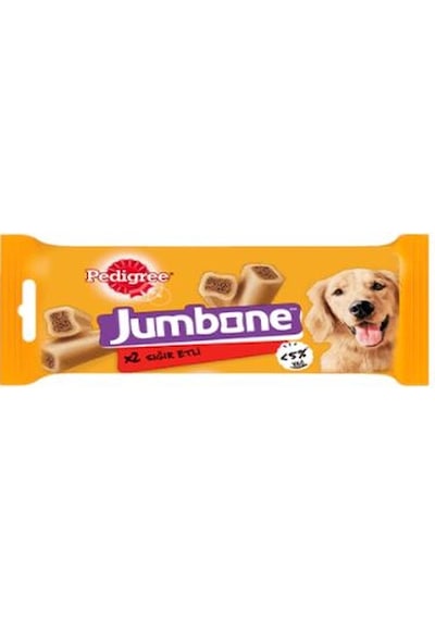 Pedigree Jumbone Medium 2'li Sığır Etli Köpek Ödül Maması 200 G Pedigree Jumbone Medium 2'li Sığır Etli Köpek Ödül Maması 200 G