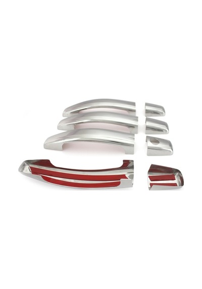 Opel Astra J Uyumlu 2010-2015 Krom Kapı Kolu 4 Kapı Paslanmaz Çelik