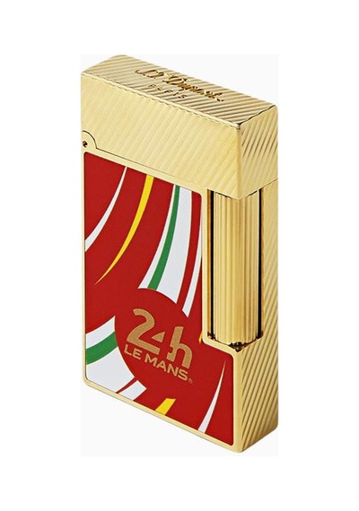 C16090 St Dupont Ligne 2 24h Lemans Sarı-kırmızı Çakmak