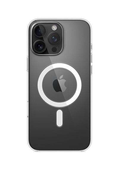 Koruma Kabı Akıllı Telefon Cep Koruyucu İphone 16 Pro Max Magsafe Özellikli Şeffaf Iq Silikon Kılıf