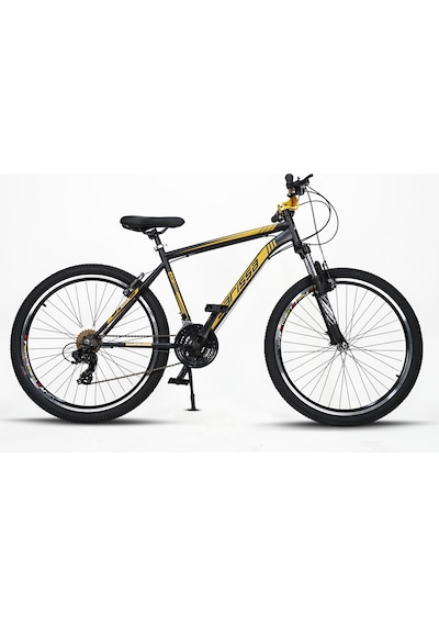 Sarissa Moon 26" Jant Mtb Ön Amortisörlü Shimano 21 Vites V Fren Wake Gidon Dağ Bisikleti Siyah Sarı