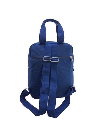 Baginn Klinkır Kumaş Kadın Sırt Çantası Kapaklı Çok Cepli Hafif Yağmur Geçirmez Kumaş 001