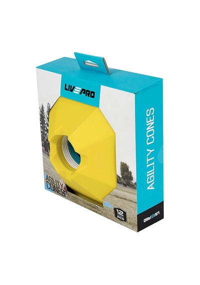 Livepro Lp8616 12'li Antrenman Çanak Seti Çok Renkli