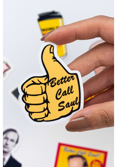 Better Call Saul Sticker Paketi 12 Parça Kaliteli Su Geçirmez Etiket Seti Çok Renkli