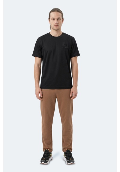 Slazenger Zegna Erkek Siyah Tişört