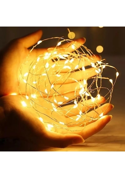Peri Led Işık 10 Metre Günışığı Usb İle Çalışan Çok Amaçlı Dekoratif Aydınlatma Çok Renkli