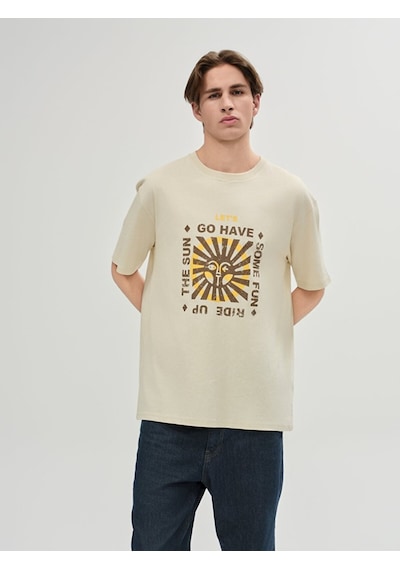 Ltb Bej T-shırt 01225842726089 1060 Bej