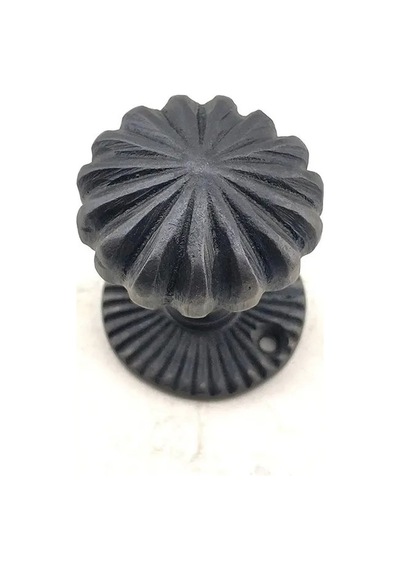 Cntma Antika Tarz Dekoratif Pirinç Açarlı Kapı Babası - 50mm, Oksit