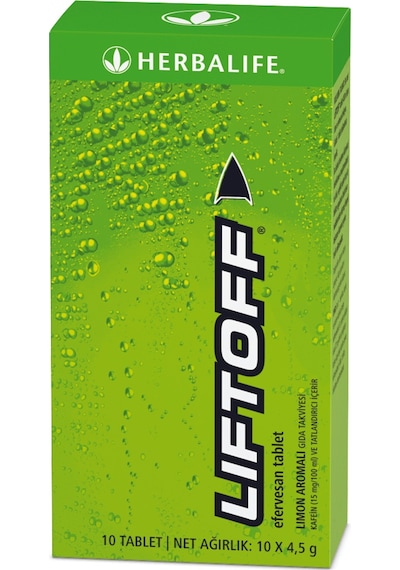 Herbalife Liftoff Efervesan İçecek Limon Aromalı