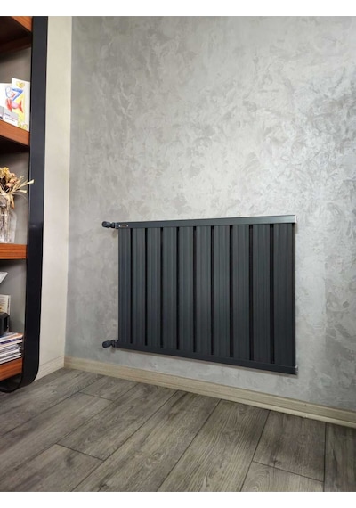 Alüminyum Panel Radyatör Klasik 450x5 Ral 7016 Antrasit Gri