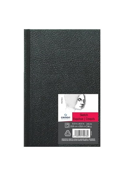 Sanatçı Serisi Eskiz Defteri Kağıt Pedi, Kalem Ve Kömür İçin, Asit İçermez, Sert Ciltli, 29,5 Kg, 5,5 X 8,5 İnç, 100 Yaprak, 0, 5,5 X 8,5 Cm