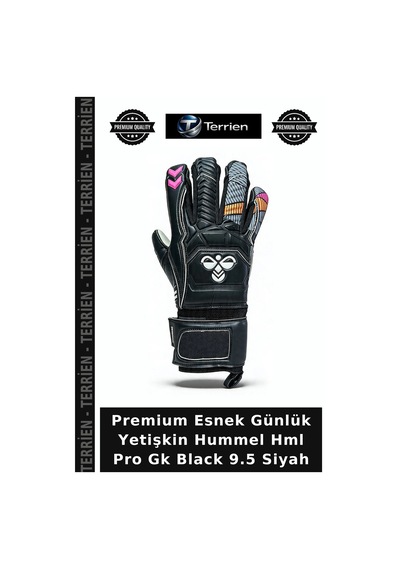 Terrien Premium Esnek Günlük Yetişkin Hummel Hml Pro Gk Black 9.5 Siyah