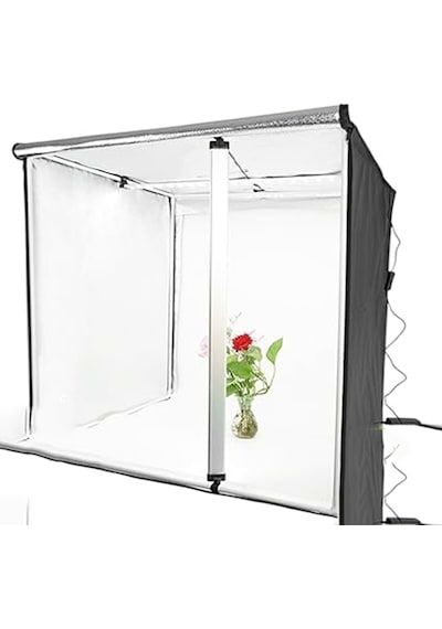 Monozone 12000-13000 LUX Fotoğraf Stüdyosu Profesyonel Led Işıklı Çadır Kiti 80 x 80 CM