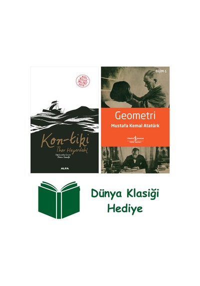 Kon-tiki + Geometri + Dünya Klasiği Hediye