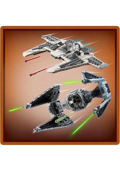 LEGO® 75348 Star Wars Mandalorian Fang Fighter Tıe Interceptor'a Karşı