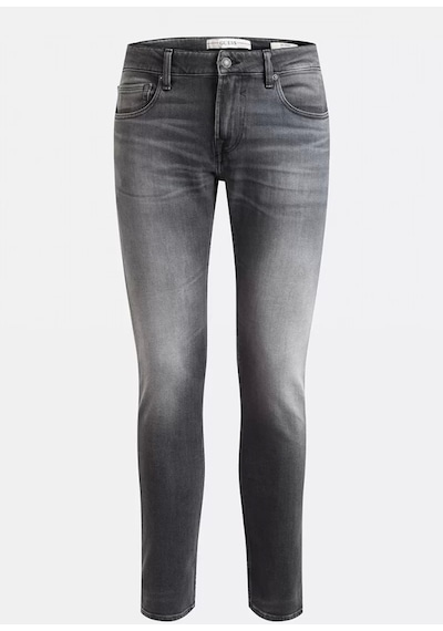Guess Erkek Denim Skinny Fit Jeans Gri