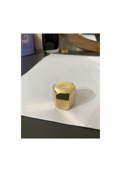 Pirinç Kağıt Ağırlığı Gold