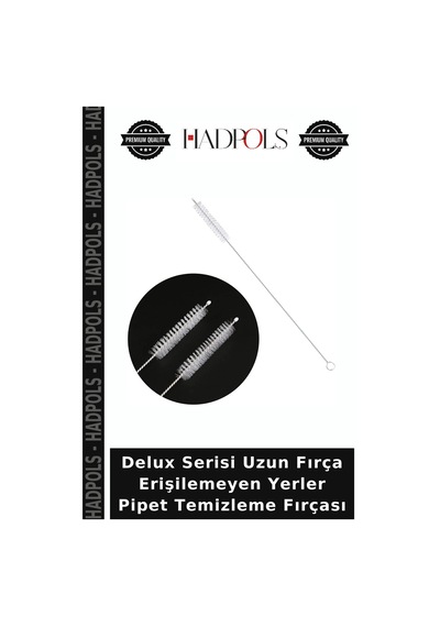 Delux Serisi Uzun Fırça Erişilemeyen Yerler Pipet Temizleme Fırçası Çok Renkli