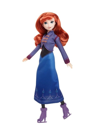 Jbg54 Disney Karlar Ülkesi Buz Pateni Temalı Anna Bebek