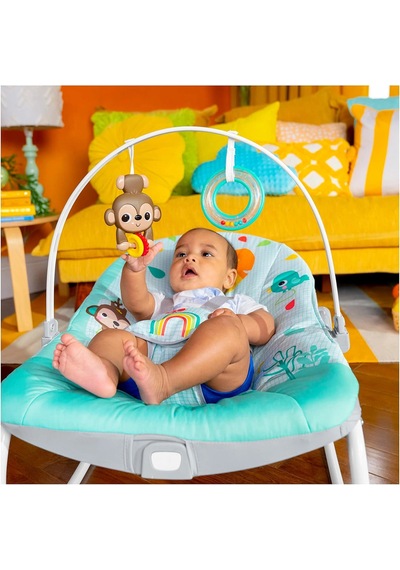 Bright Starts Wild Vibes Ana Kucağı Yatıştırıcı Titreşimler Çıkarılabilir Oyuncak Barı Bebek Koltuğu