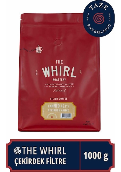 The Whirl Filtre Tanned 423°F Çekirdek Kahve 1 kg