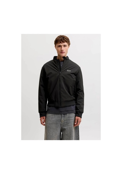 Jack & Jones 12298825 Jjebrooklyn Bomber Sn Black Erkek Ceket Siyah
