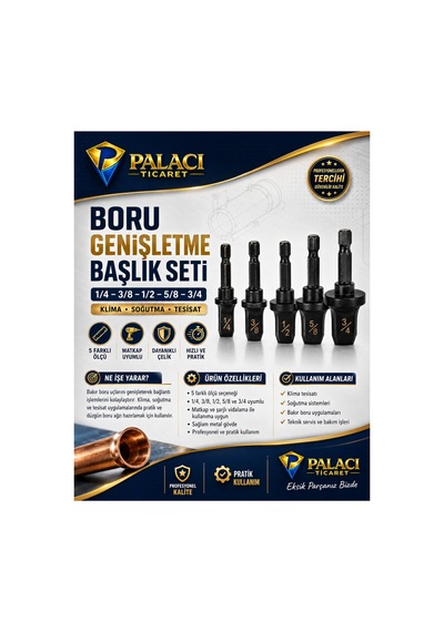 Spin Tools Havşa Açma Aparatı Seti