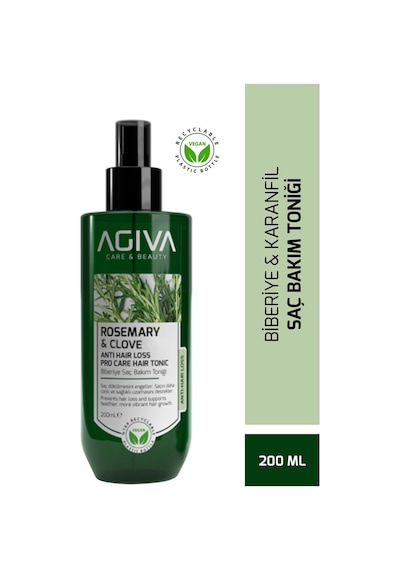 Agiva  Biberiye&Karanfil Saç Bakım Toniği 200 ML