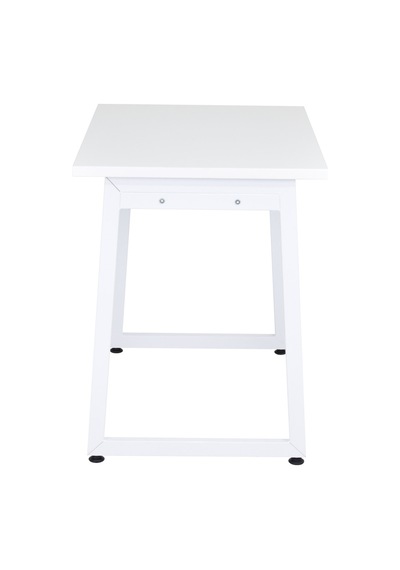 Vilinze Biga Sabit Mdf Metal Ayak Çalışma Ofis Masası - 60x90 Cm Beyaz