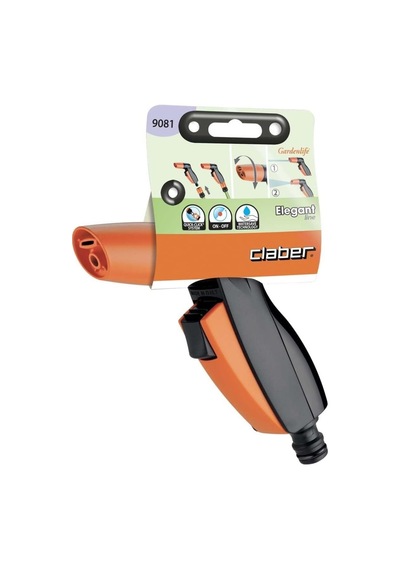 Claber 9081 Elegant Dual Jet Sulama Tabancası 2 Foksiyonlu