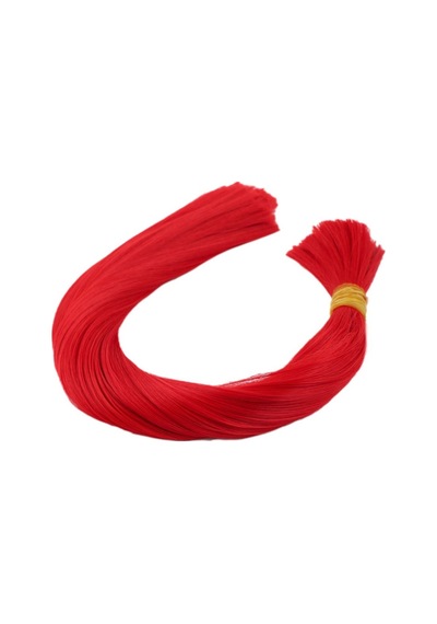 Kırmızı Renkli Sentetik Boğum Saç - 1Kg