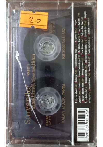 Plak Değildir Kaset Tir Süryaniler Kaset 1 Kaset